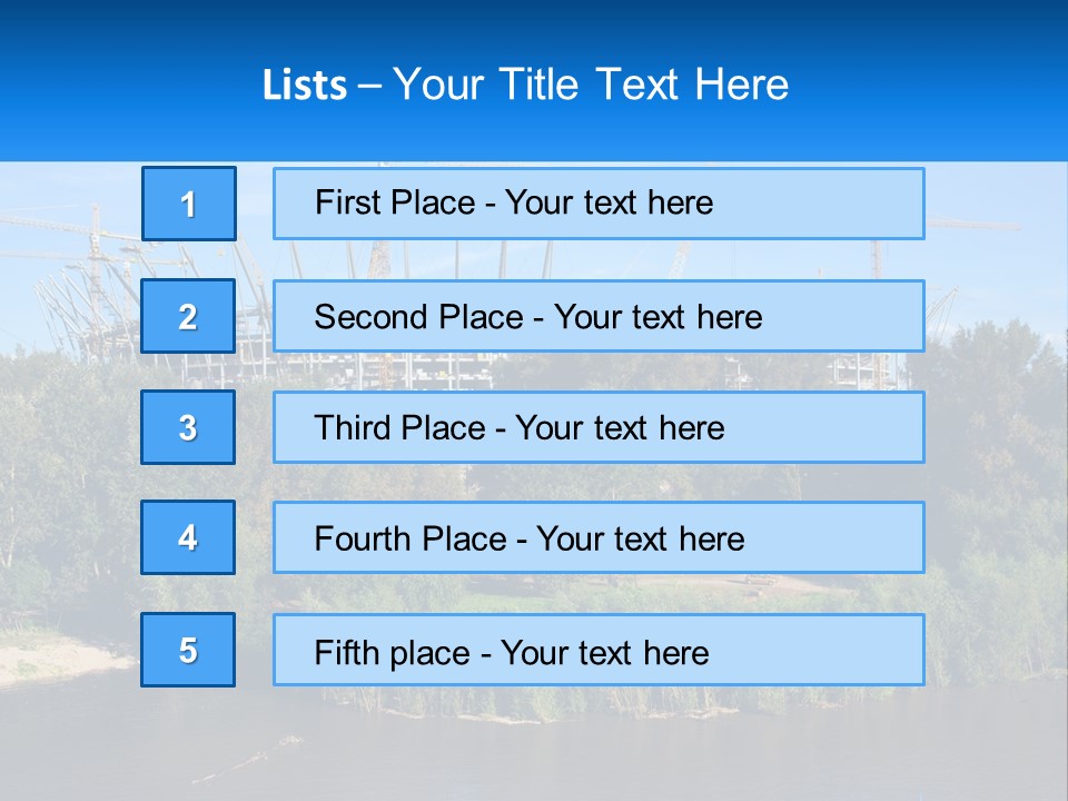 Estate Construct Hand PowerPoint Template