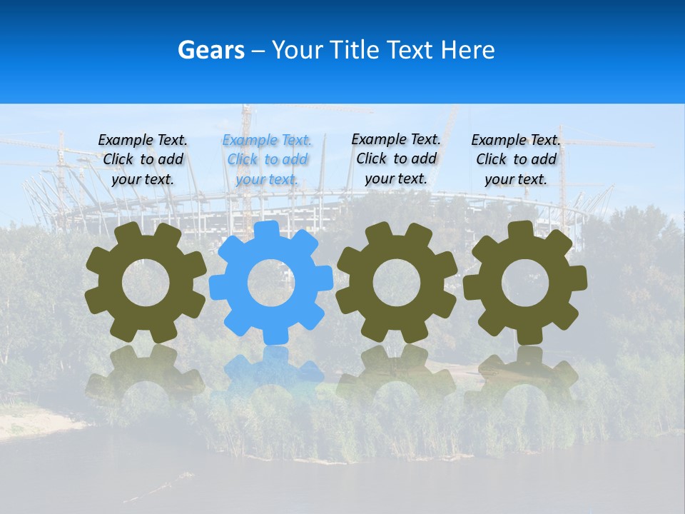 Estate Construct Hand PowerPoint Template