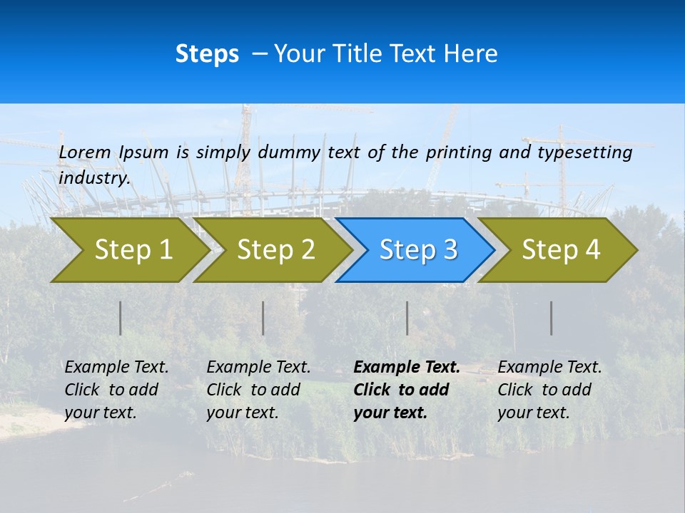 Estate Construct Hand PowerPoint Template