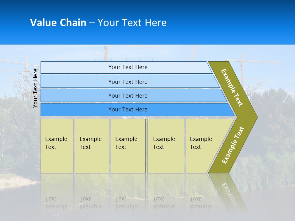 Estate Construct Hand PowerPoint Template