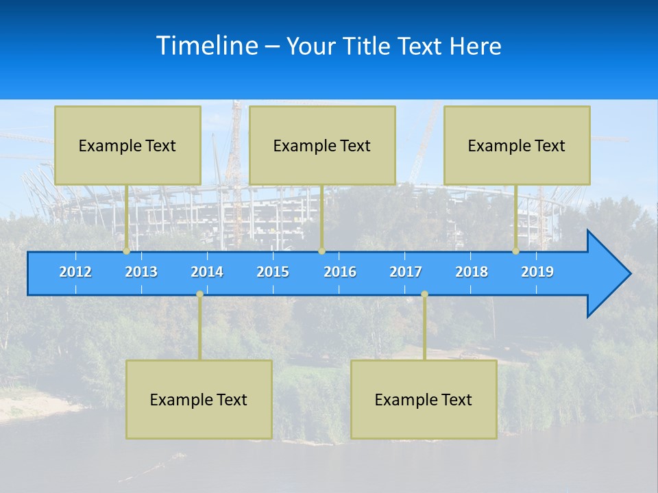 Estate Construct Hand PowerPoint Template