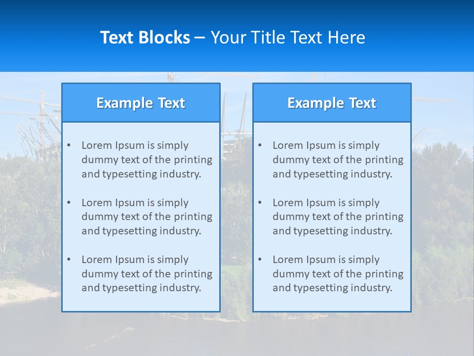 Estate Construct Hand PowerPoint Template