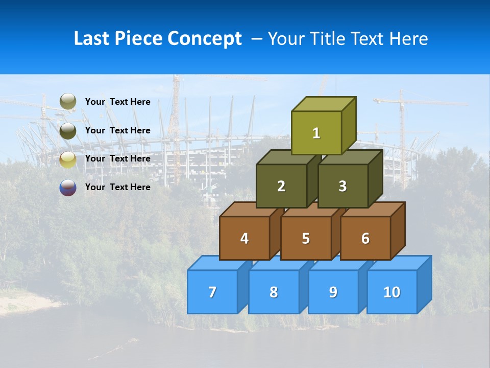Estate Construct Hand PowerPoint Template