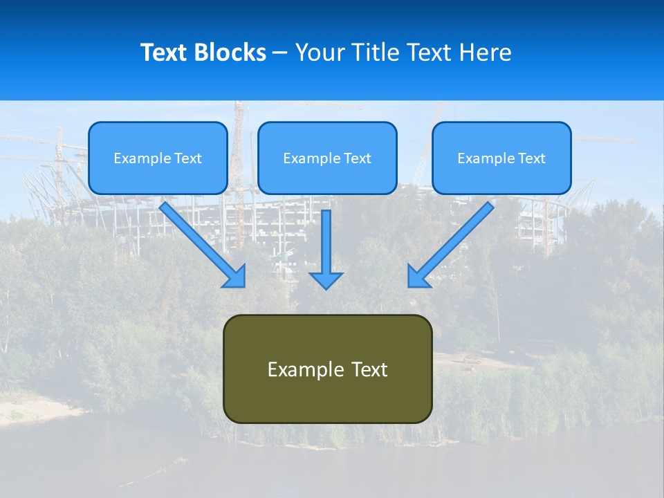 Estate Construct Hand PowerPoint Template