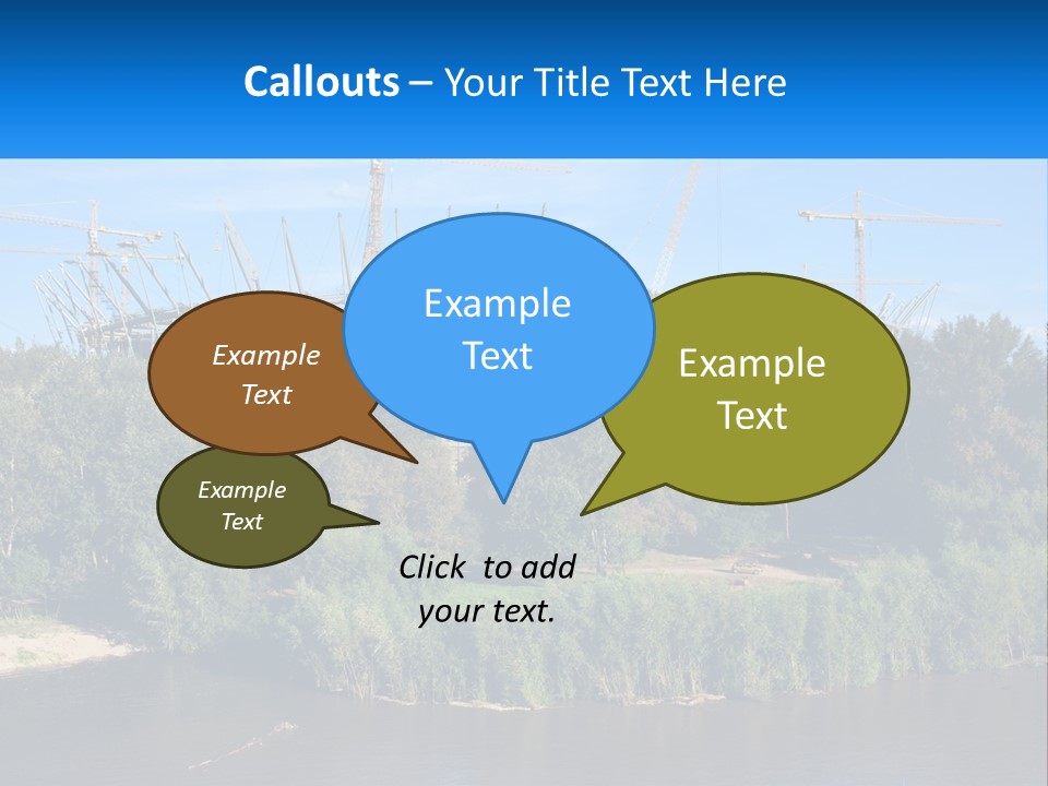 Estate Construct Hand PowerPoint Template