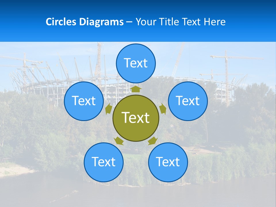 Estate Construct Hand PowerPoint Template
