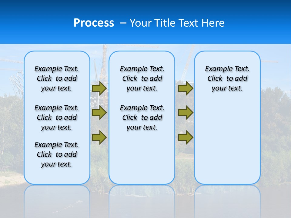 Estate Construct Hand PowerPoint Template