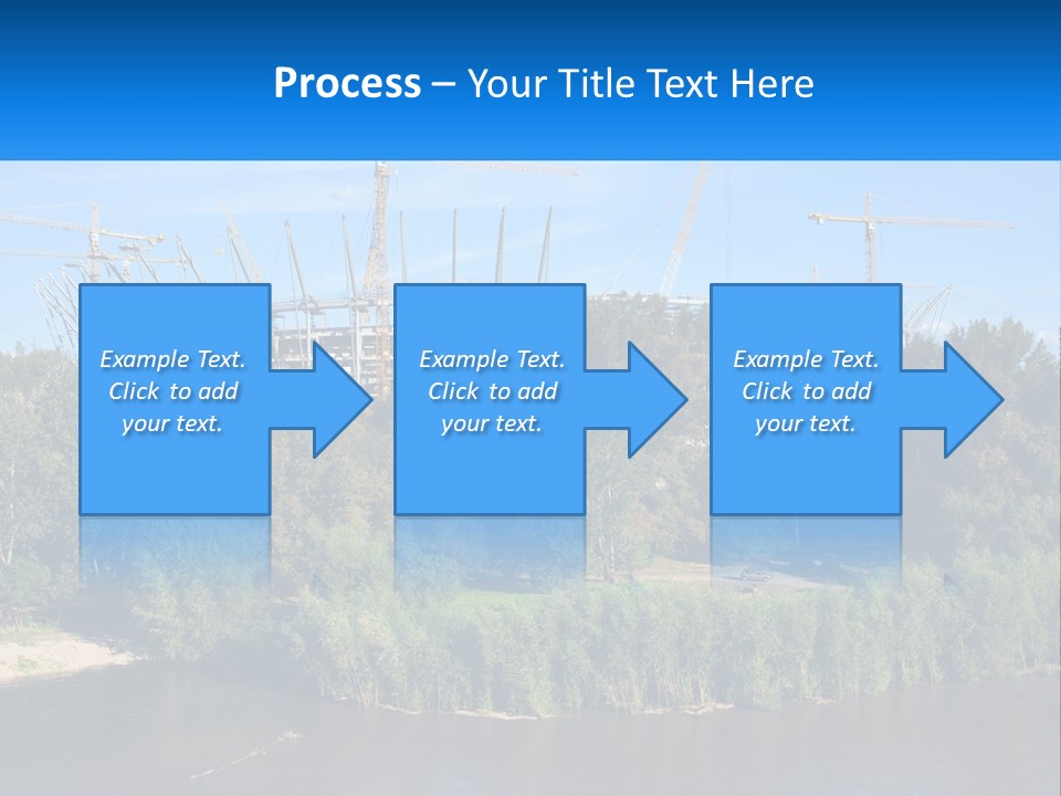 Estate Construct Hand PowerPoint Template