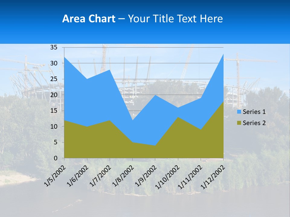 Estate Construct Hand PowerPoint Template