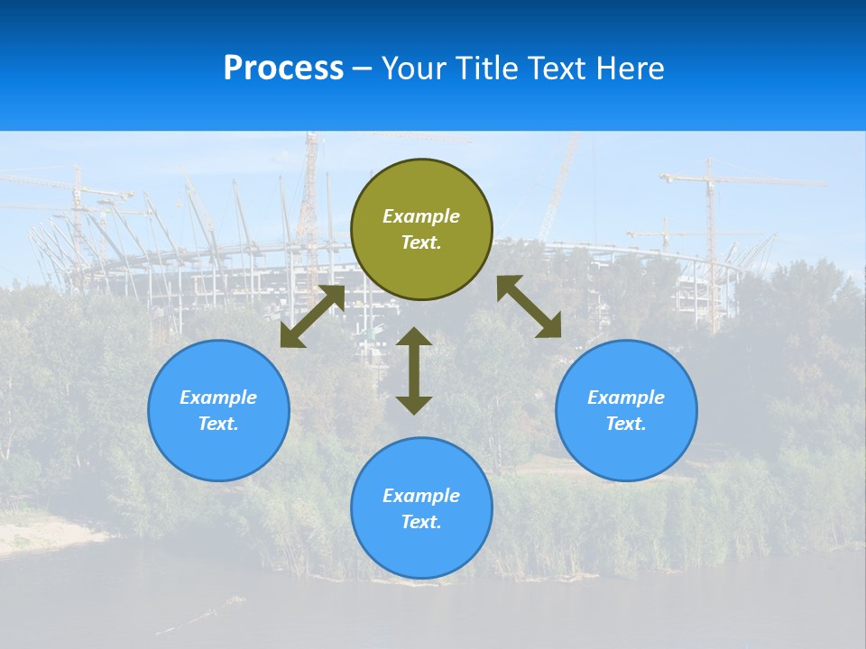 Estate Construct Hand PowerPoint Template