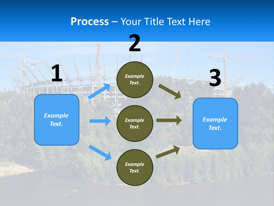 Estate Construct Hand PowerPoint Template