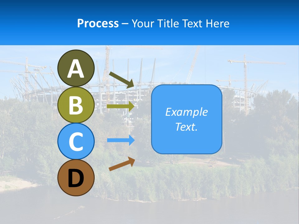 Estate Construct Hand PowerPoint Template