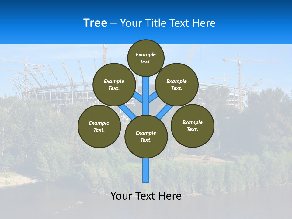 Estate Construct Hand PowerPoint Template