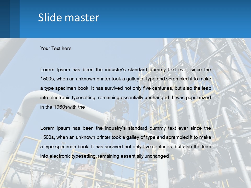 Green New Property PowerPoint Template