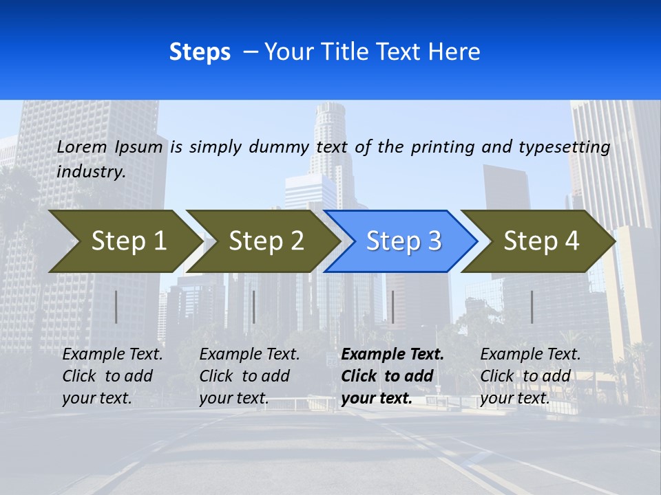 Grass Buy Property PowerPoint Template