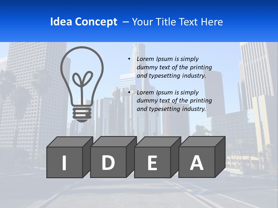 Grass Buy Property PowerPoint Template