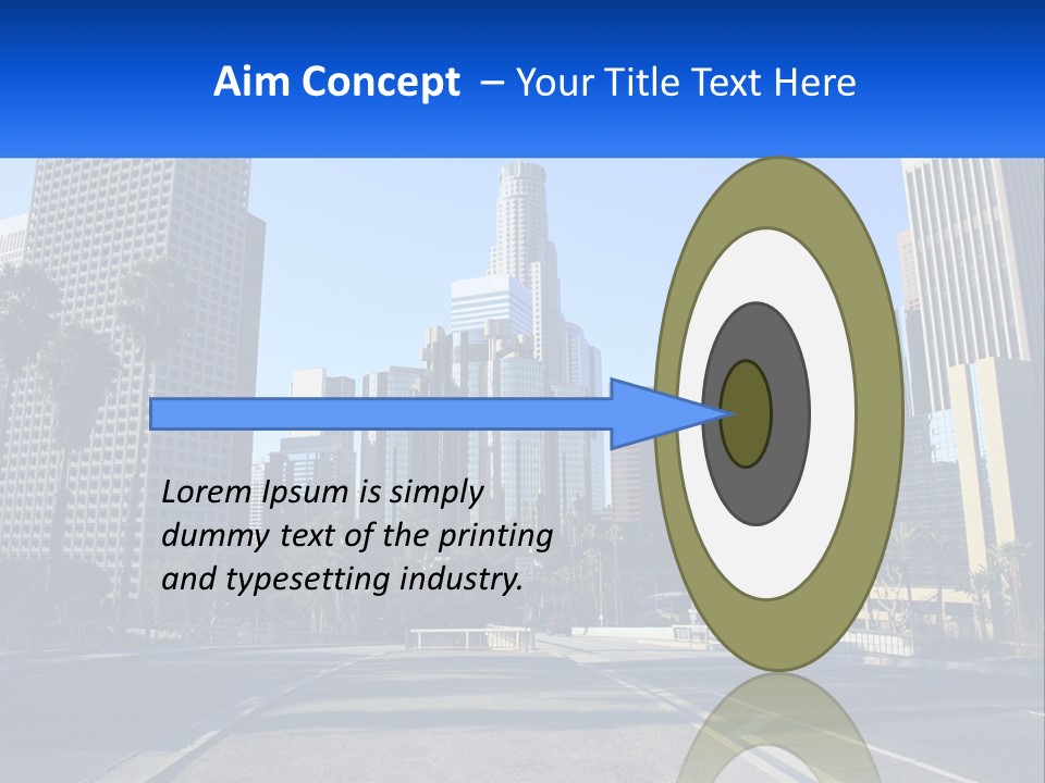 Grass Buy Property PowerPoint Template