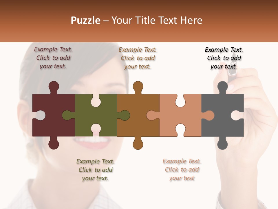 Sky Background Finance PowerPoint Template