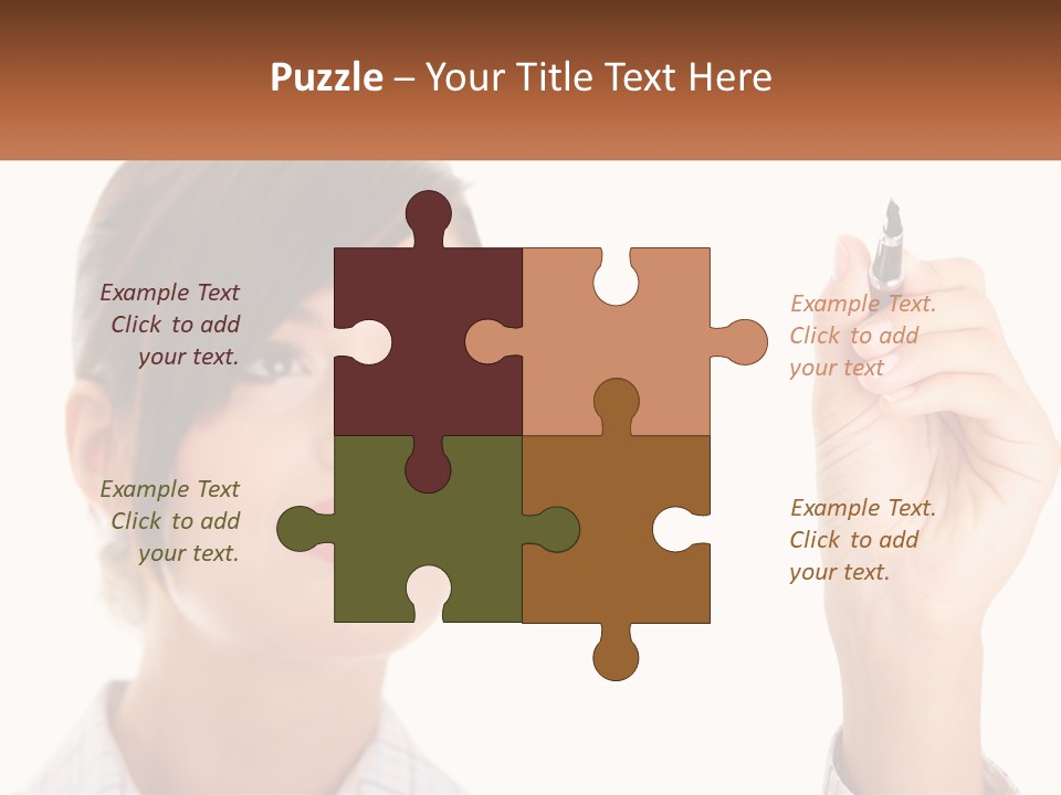 Sky Background Finance PowerPoint Template