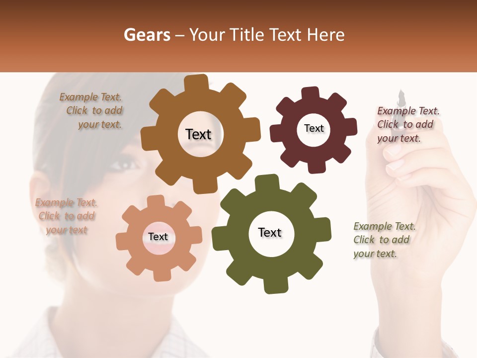 Sky Background Finance PowerPoint Template