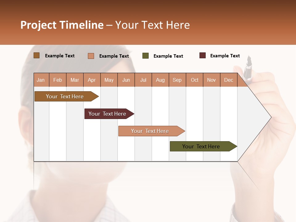 Sky Background Finance PowerPoint Template