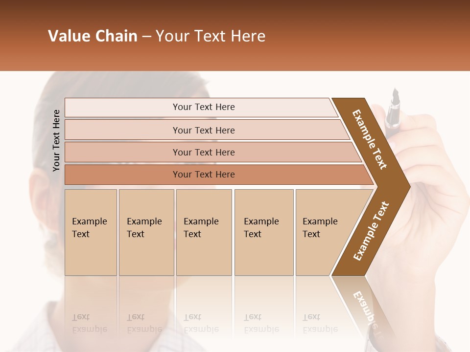 Sky Background Finance PowerPoint Template