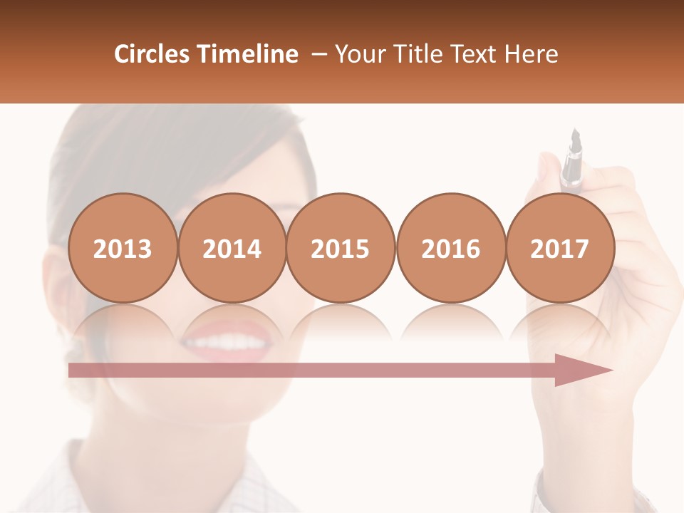 Sky Background Finance PowerPoint Template