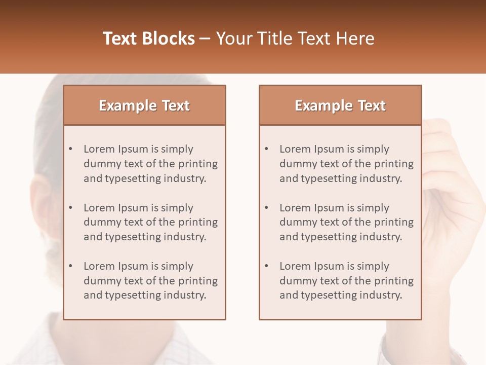 Sky Background Finance PowerPoint Template