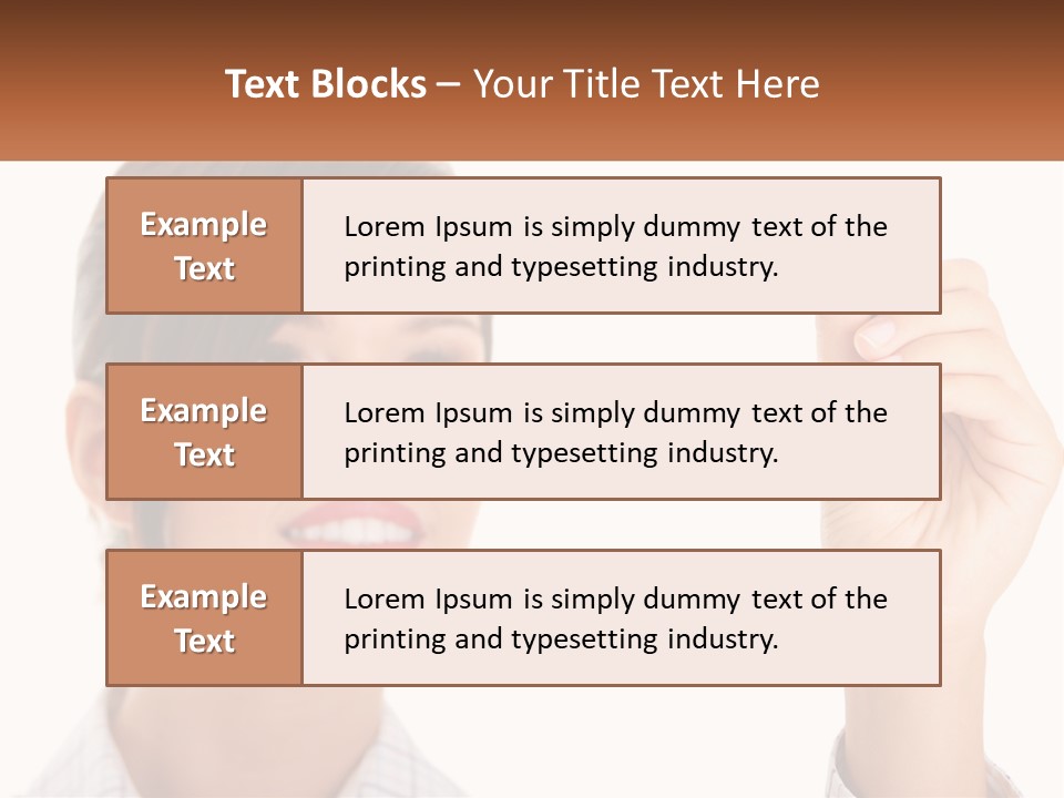 Sky Background Finance PowerPoint Template