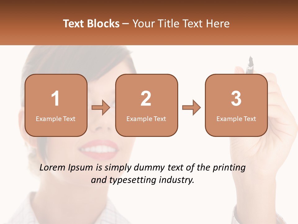 Sky Background Finance PowerPoint Template