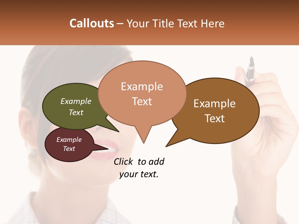 Sky Background Finance PowerPoint Template