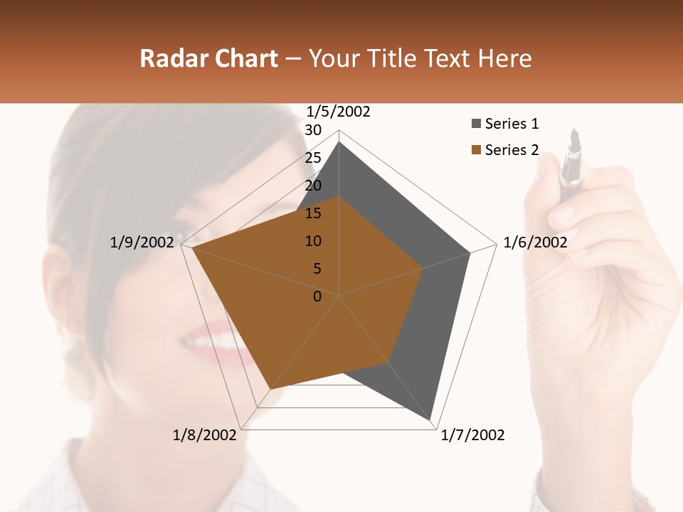 Sky Background Finance PowerPoint Template
