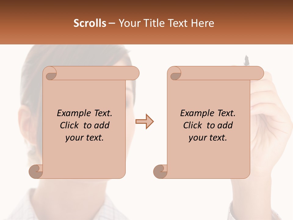Sky Background Finance PowerPoint Template
