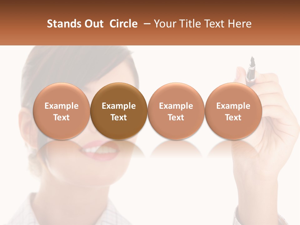 Sky Background Finance PowerPoint Template