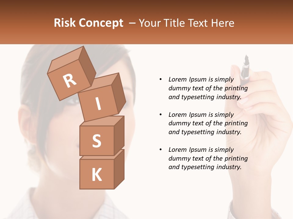 Sky Background Finance PowerPoint Template