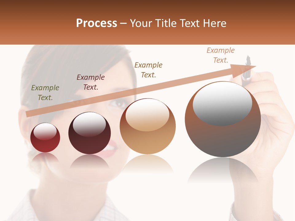 Sky Background Finance PowerPoint Template