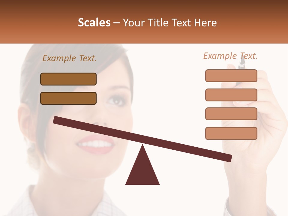 Sky Background Finance PowerPoint Template