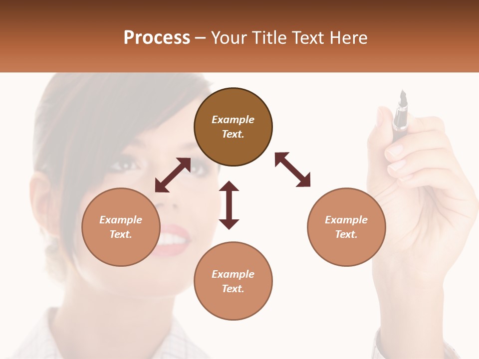 Sky Background Finance PowerPoint Template