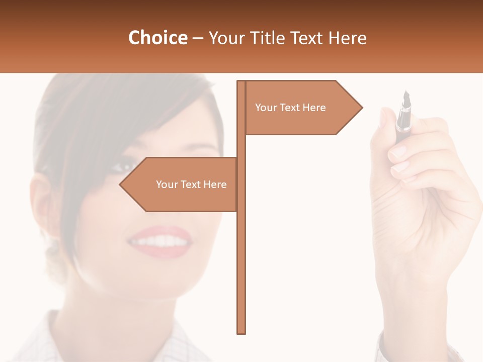 Sky Background Finance PowerPoint Template