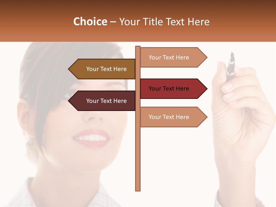 Sky Background Finance PowerPoint Template