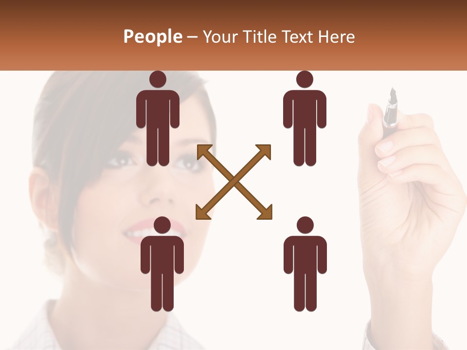 Sky Background Finance PowerPoint Template