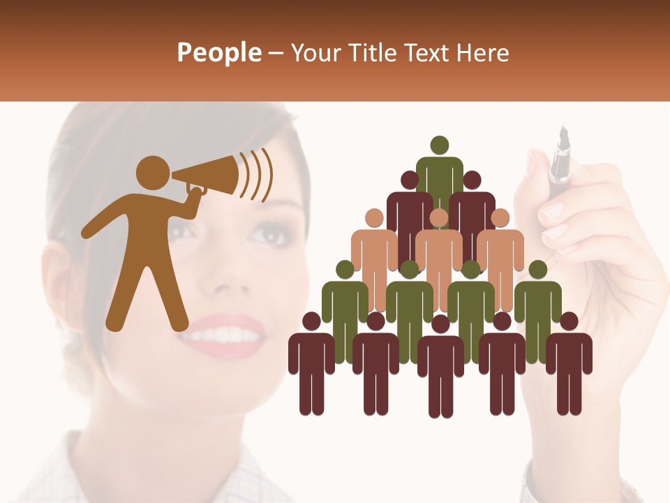 Sky Background Finance PowerPoint Template