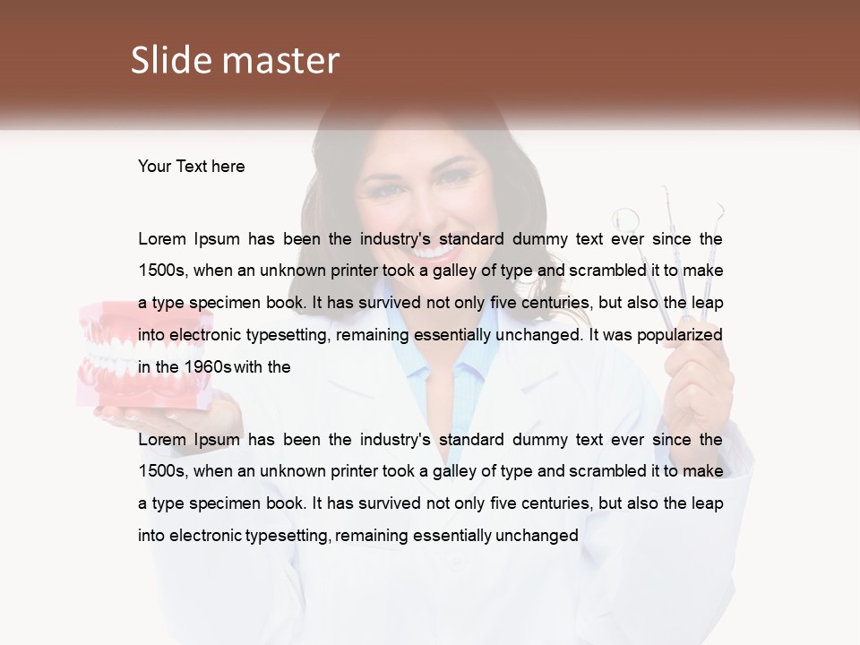 Sky Hand Selling PowerPoint Template