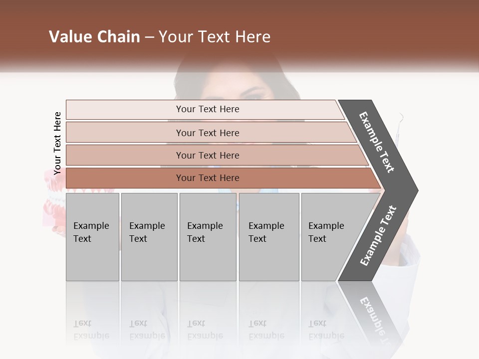 Sky Hand Selling PowerPoint Template