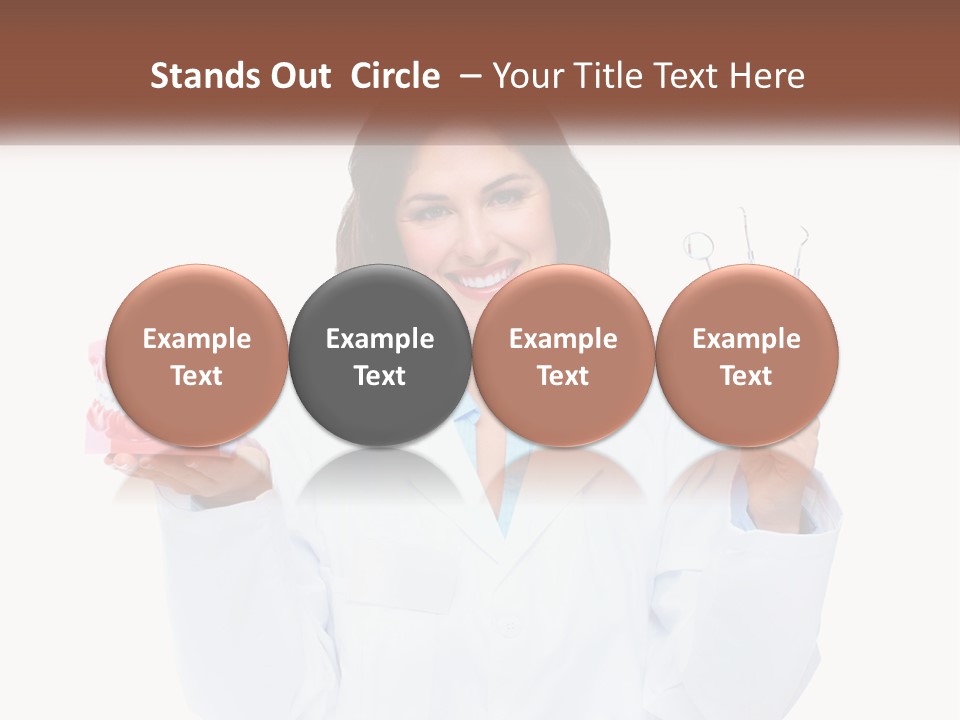 Sky Hand Selling PowerPoint Template