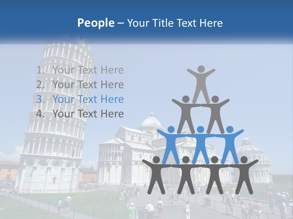 Build Background Human Hand PowerPoint Template