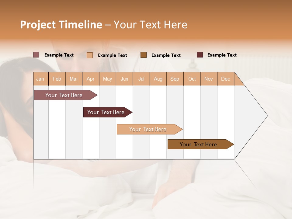 Leaf Holding Man PowerPoint Template