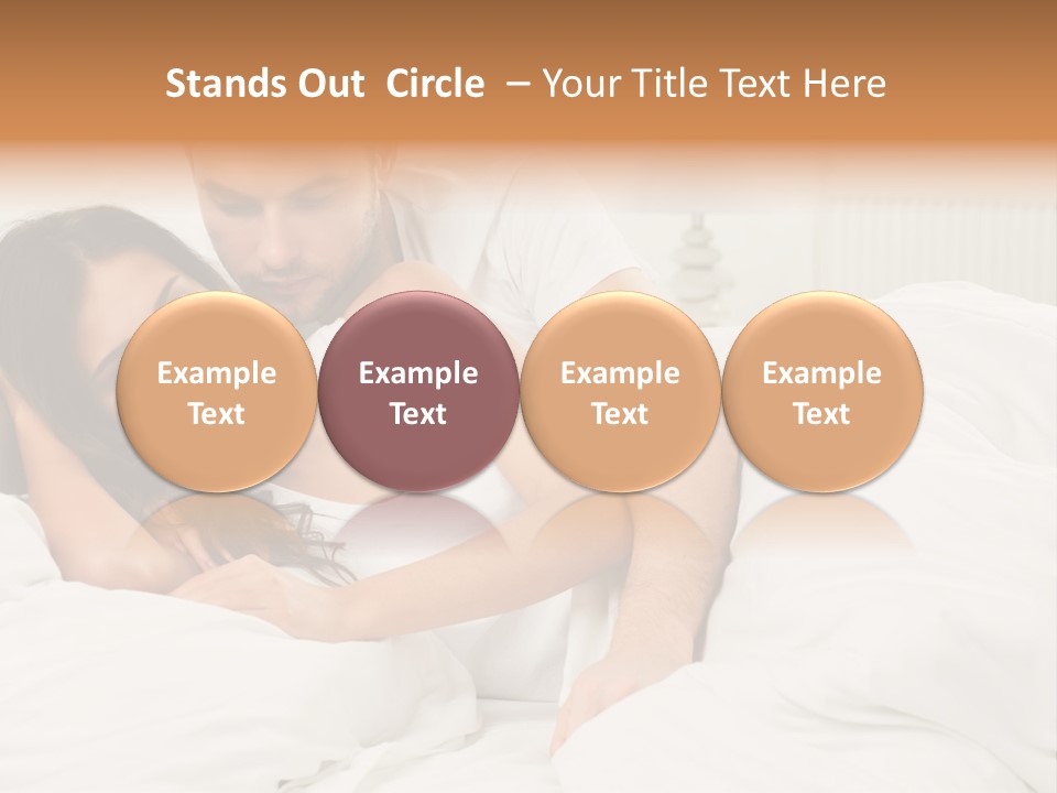 Leaf Holding Man PowerPoint Template