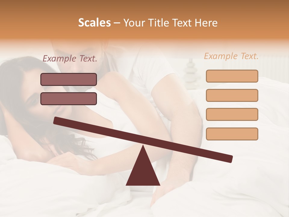 Leaf Holding Man PowerPoint Template