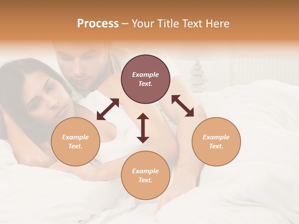 Leaf Holding Man PowerPoint Template